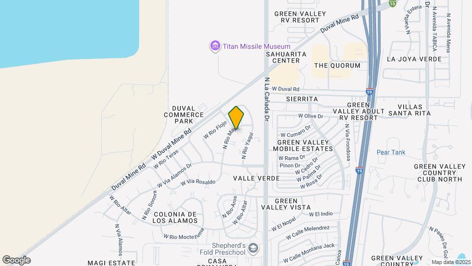 1784 N Rio Mayo Map and Location Details