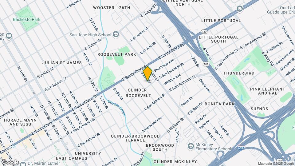 53 S 23rd St Mapa y Detalles de la Ubicación