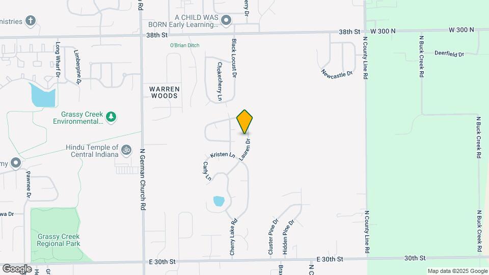 3422 Lauren Dr Map and Location Details