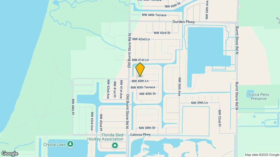 3921 NW 40th Ln Map and Location Details