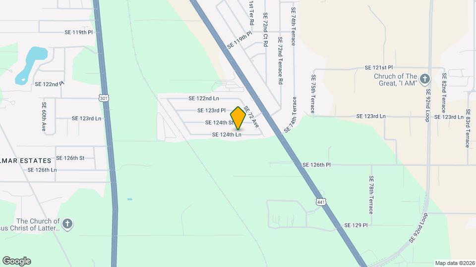 7191 SE 124th Ln Map and Location Details