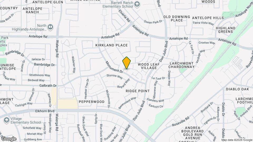 7331 Stratford Pl Map and Location Details