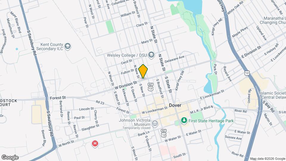 216 W Division St Map and Location Details