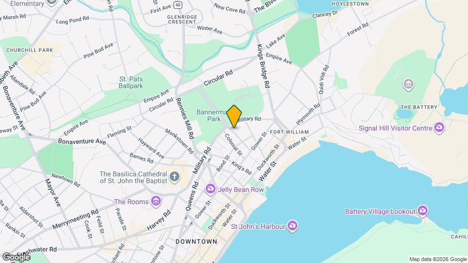 54 Bannerman St Map and Location Details