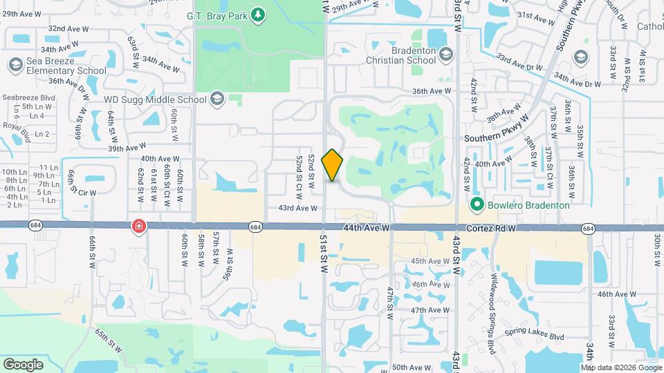 4210 Ironwood Cir, Unit 106J Map and Location Details