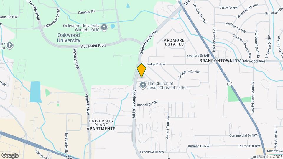 4904 Middleton Ln NW Map and Location Details