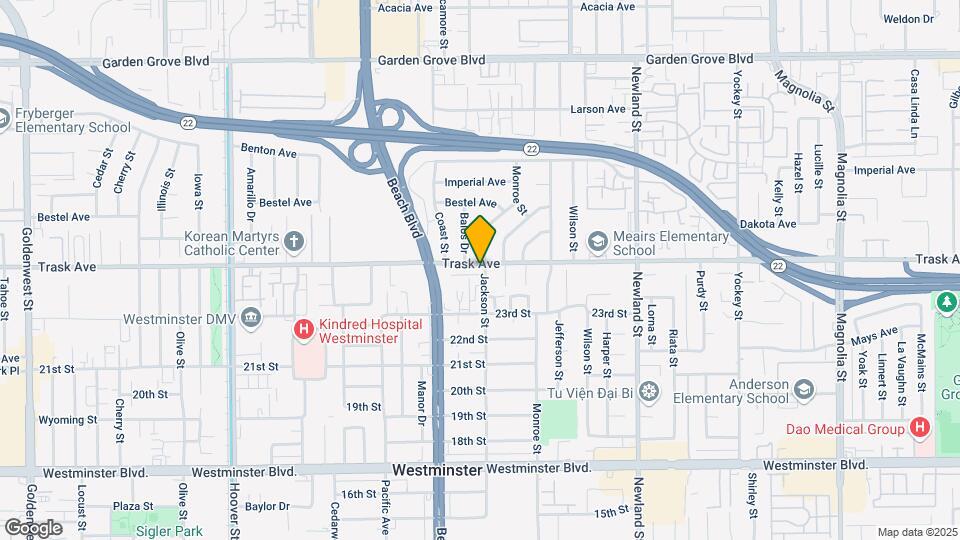 8082 Trask Ave Mapa y Detalles de la Ubicación