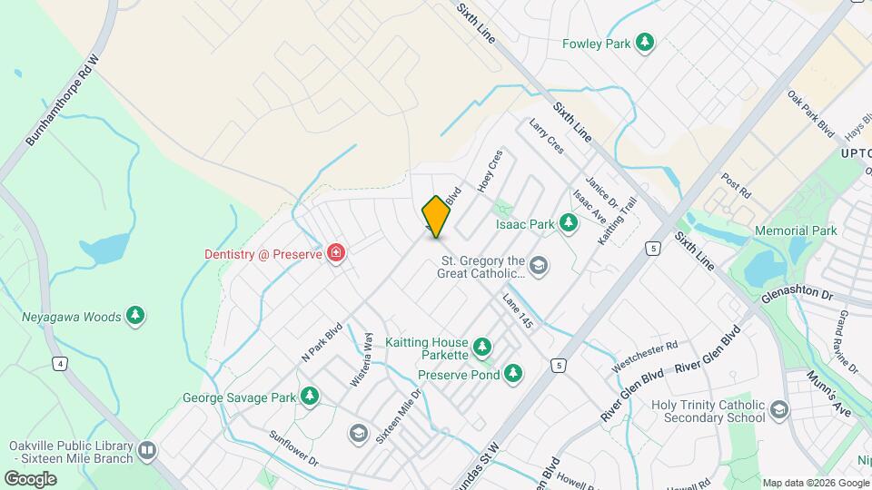 3212 Preserve Dr Map and Location Details