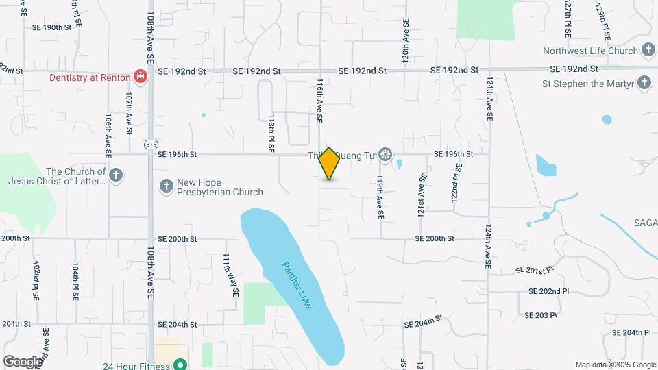 11618 SE 197th Pl Map and Location Details