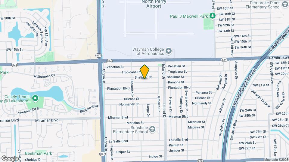 7809 Ramona St Map and Location Details