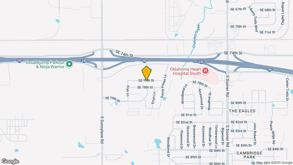 4616 SE 77th St Map and Location Details