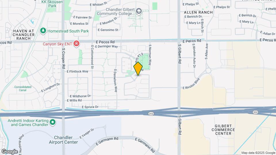 2607 E Chester Dr Map and Location Details