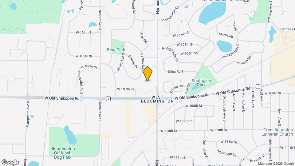 5410 W Old Shakopee Cir, Unit 5410 W Old Shakopee Cir Mapa y Detalles de la Ubicación