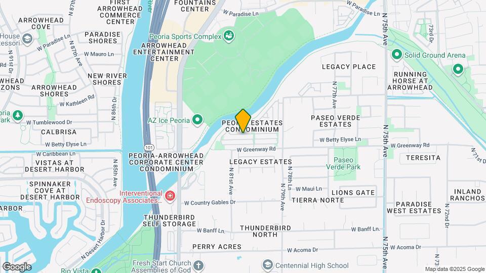 8075 W Mary Jane Ln Map and Location Details