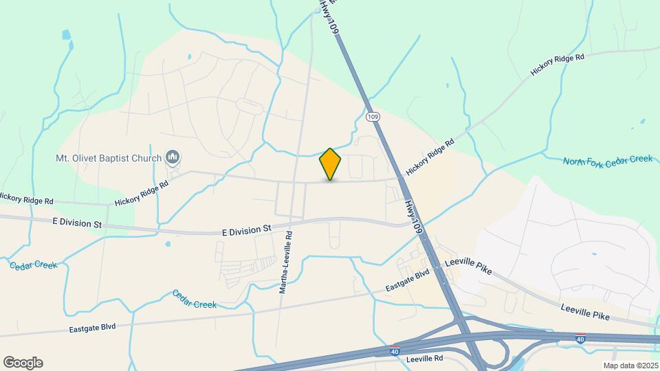 6906 Hickory Ridge Rd Map and Location Details