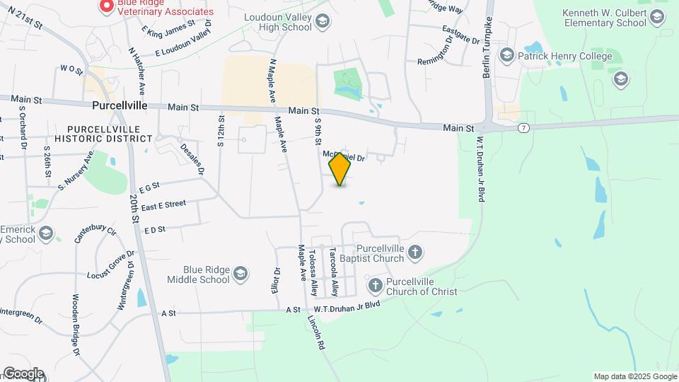 210 Heaton Ct Map and Location Details