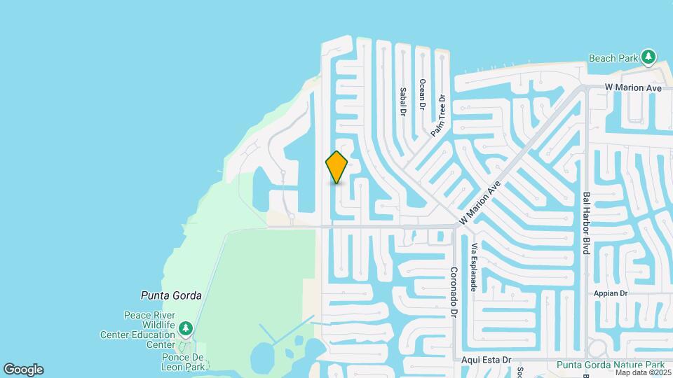 2821 Coral Way Mapa y Detalles de la Ubicación