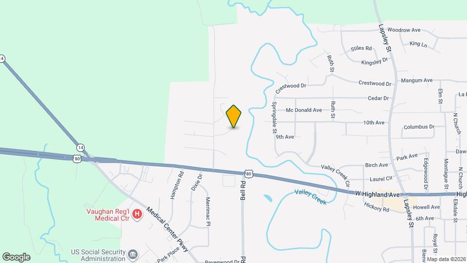 3202 Lincoln Dr Map and Location Details