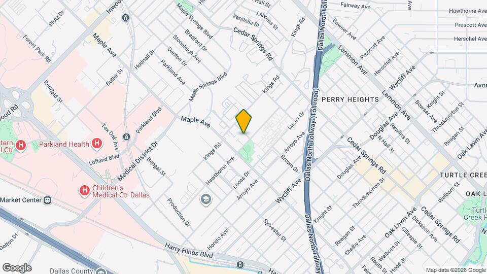 4611 Fairmount St Mapa y Detalles de la Ubicación