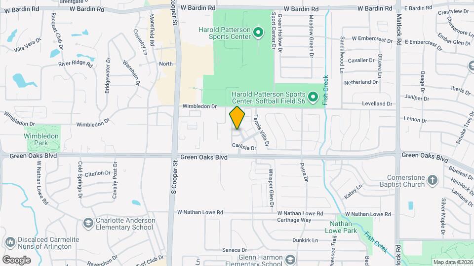 1003 Prado Real Dr Map and Location Details