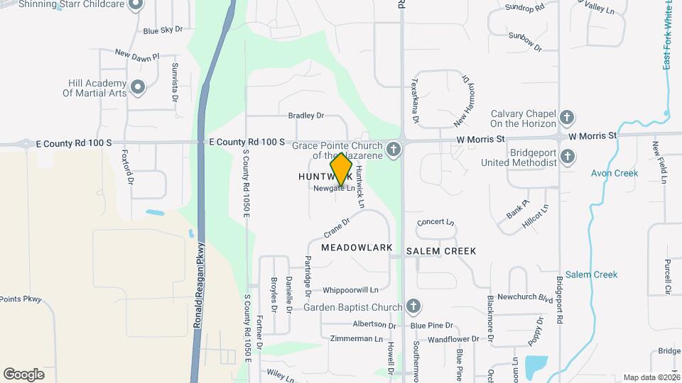 10729 Newgate Ln Map and Location Details