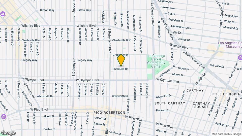 865 S Shenandoah St Mapa y Detalles de la Ubicación