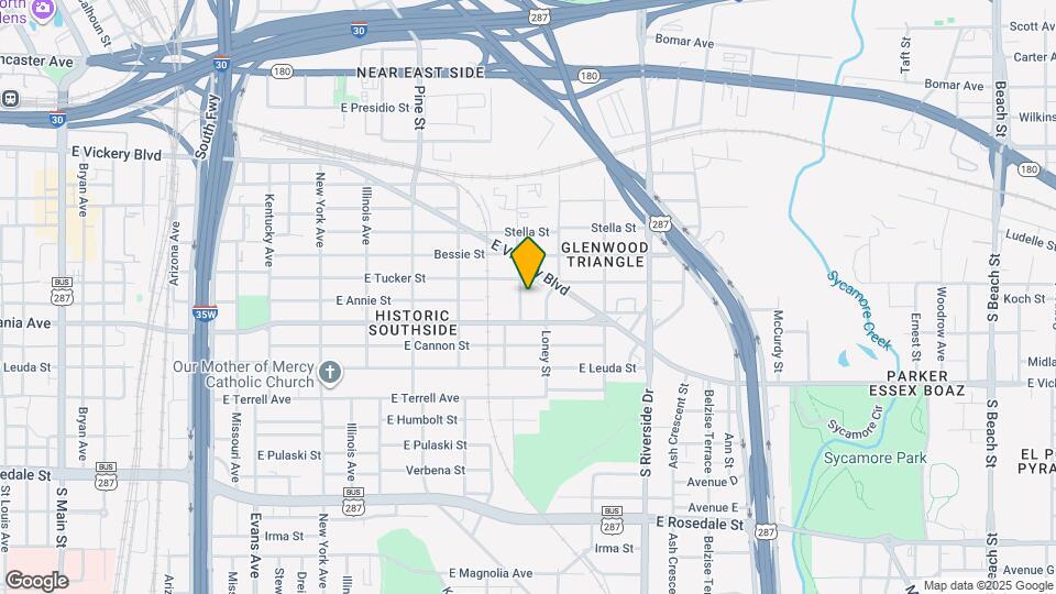 615 Luxton St Map and Location Details