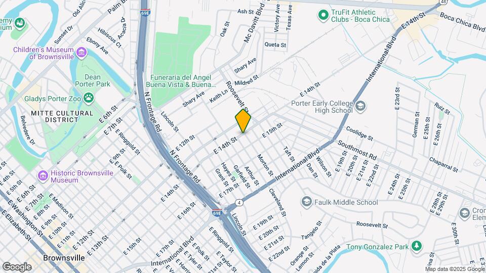 2550 14th St Map and Location Details