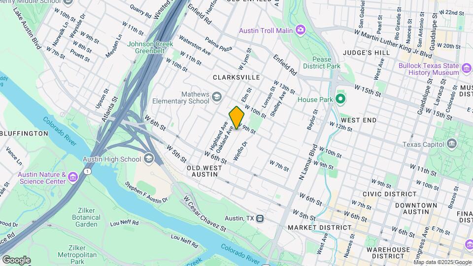 802 Pressler St Map and Location Details