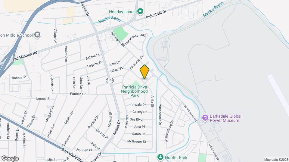 3200 Anita Cir Map and Location Details