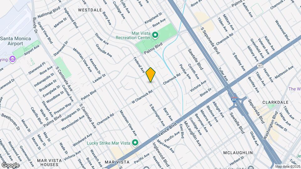3543 Federal Ave Mapa y Detalles de la Ubicación
