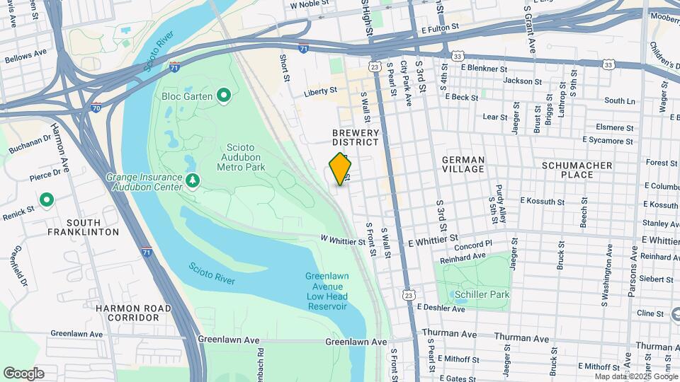 Brewers Yard Mapa y Detalles de la Ubicación