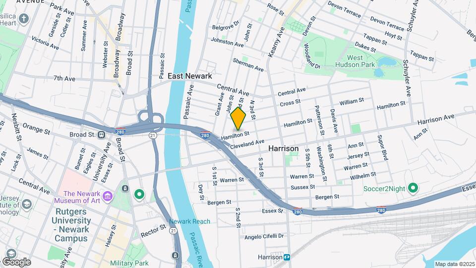 210 Hamilton St Map and Location Details