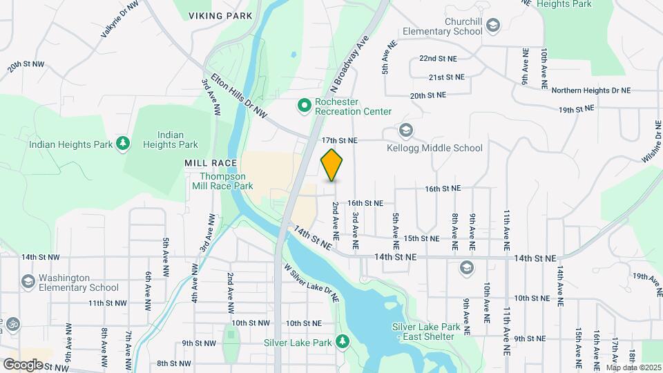 1607 2nd Ave NE, Unit 4 Map and Location Details