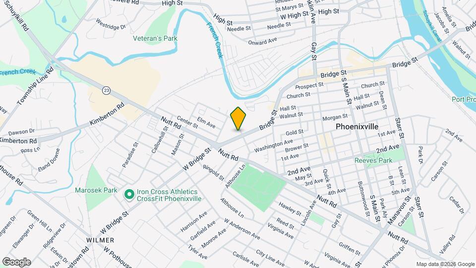 605 Bridge St Map and Location Details