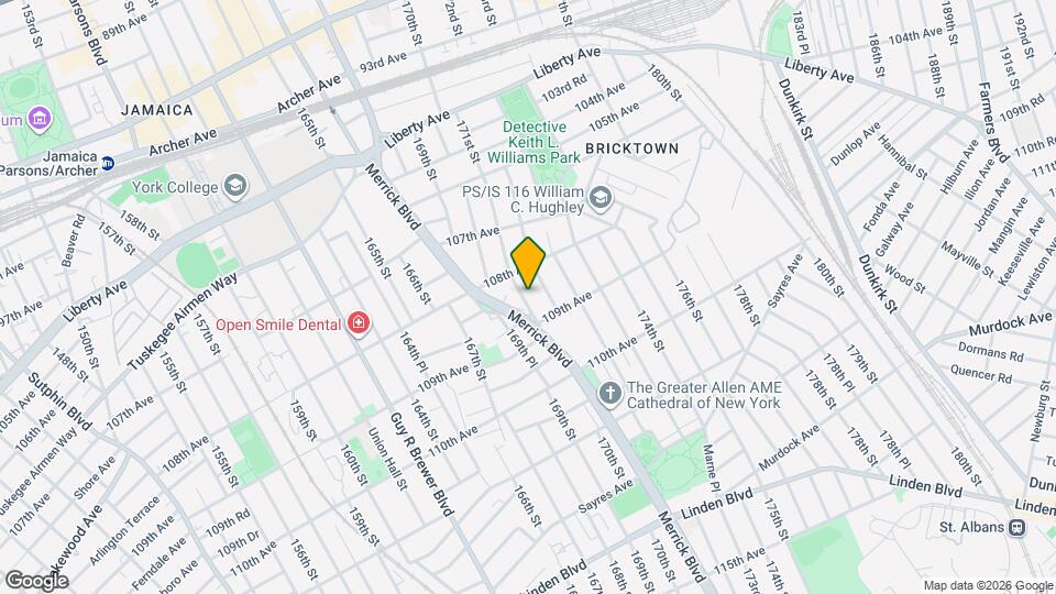 108-25 171st St Map and Location Details