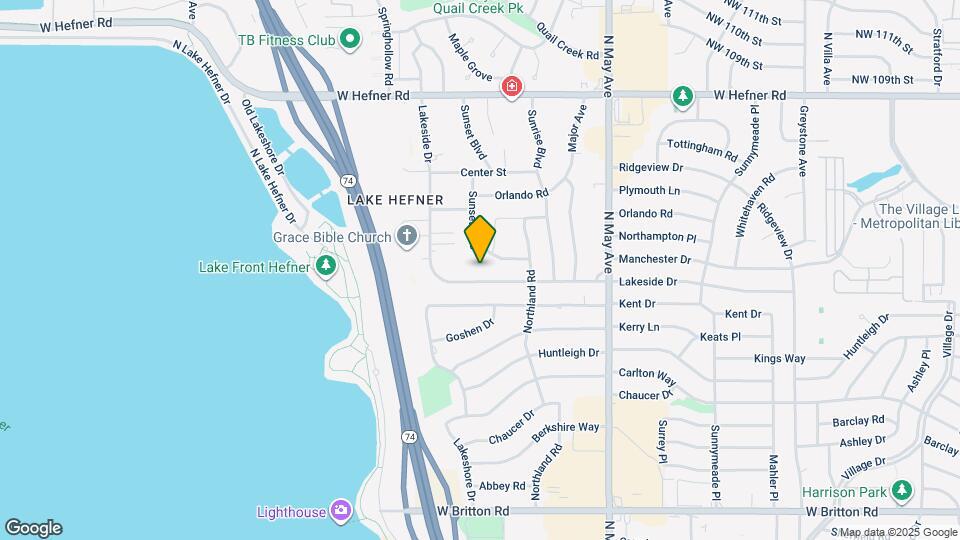 3117 Lakeside Dr Map and Location Details