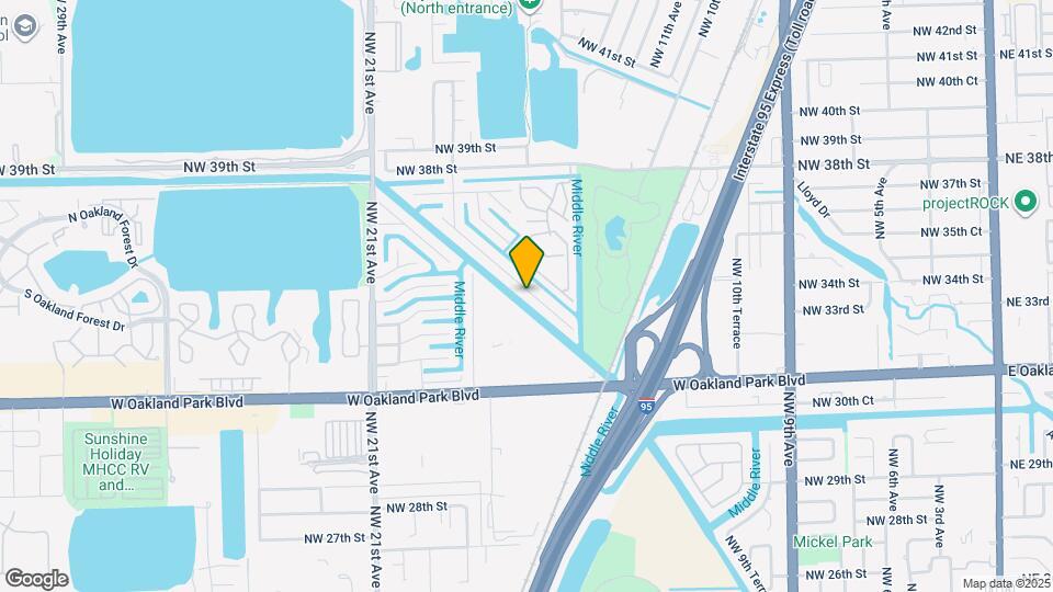 1700 NW 36th Ct Map and Location Details