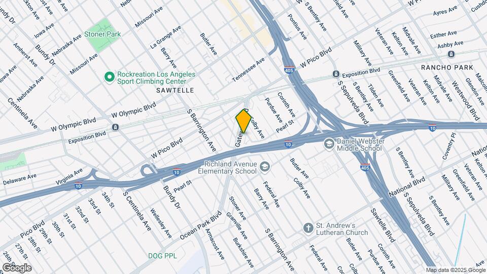 11570 Gateway Blvd Map and Location Details