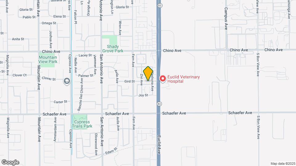 7030 Angora St Map and Location Details