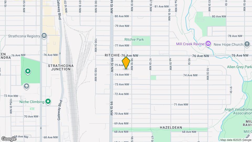 9818-9874 74 Ave NW Map and Location Details