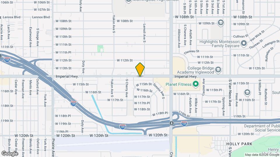 3344 W Imperial Hwy Map and Location Details