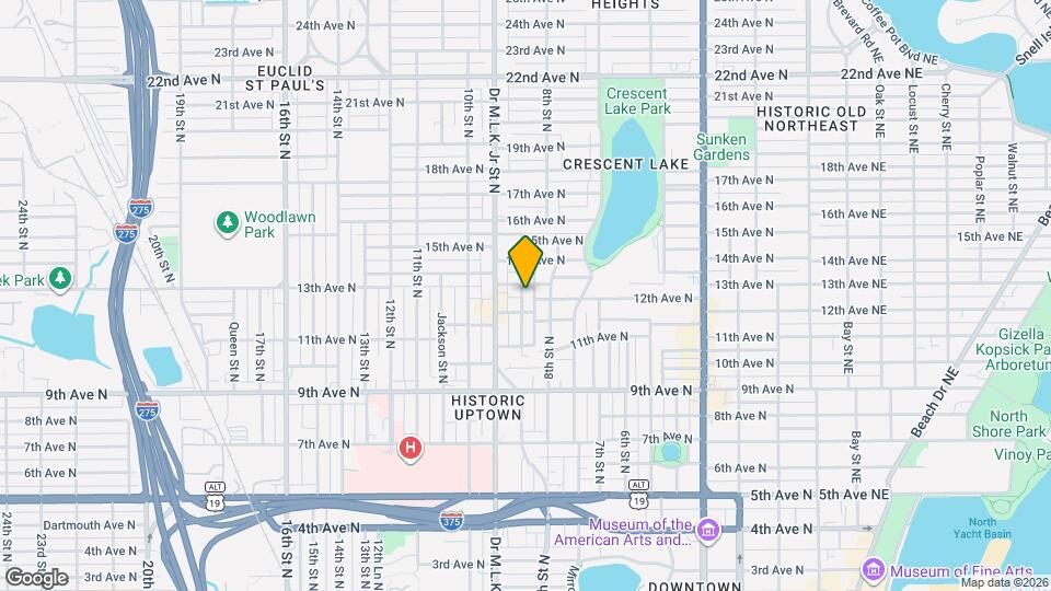 1231 Highland St N Map and Location Details