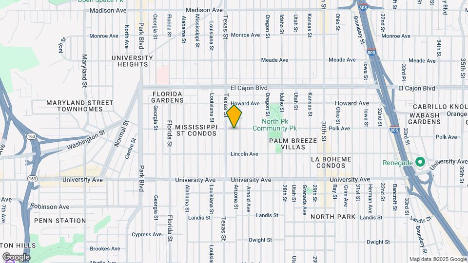 2425 Polk Ave Map and Location Details