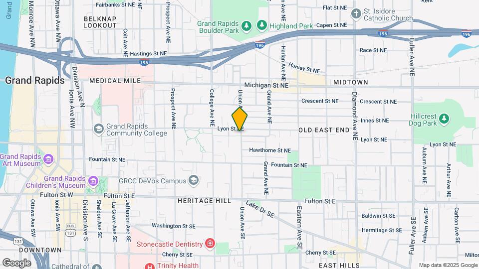 161 Union Ave NE, Unit Apt # 1 Map and Location Details