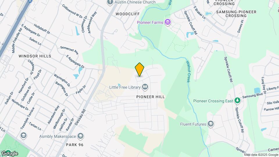 2108 Tucker Ln Map and Location Details