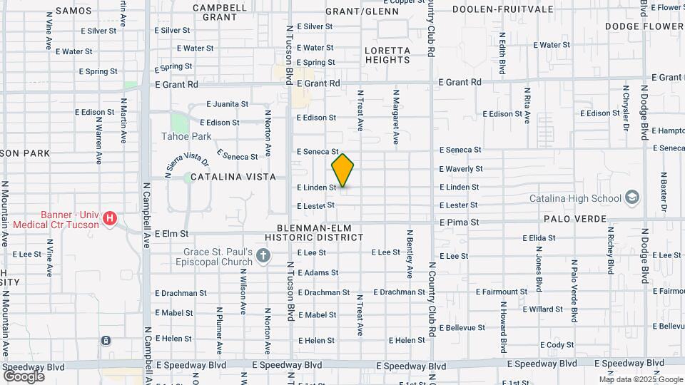 2640-2706 E Linden St Map and Location Details