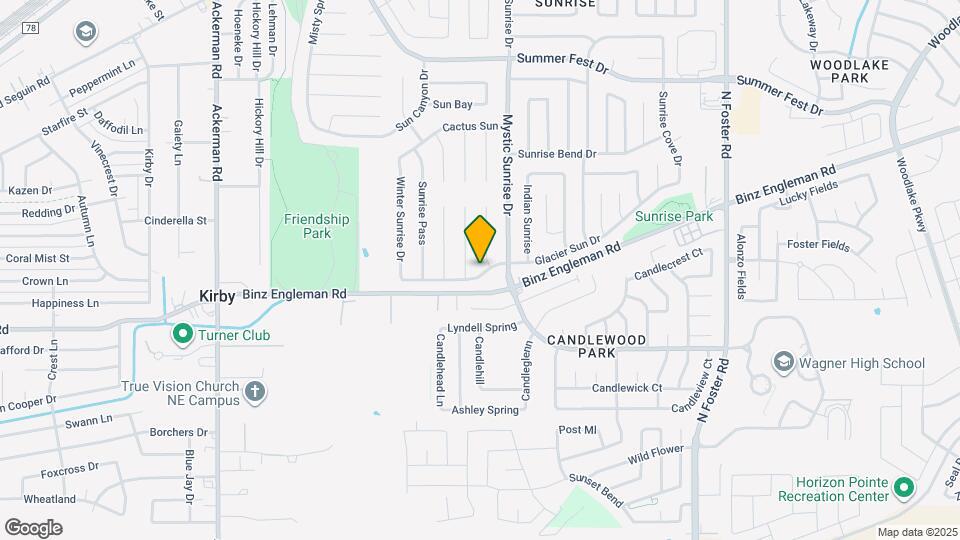 5843 Glacier Sun Dr Map and Location Details