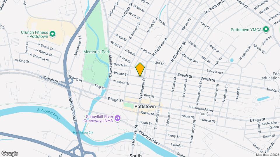 148 Walnut St Map and Location Details