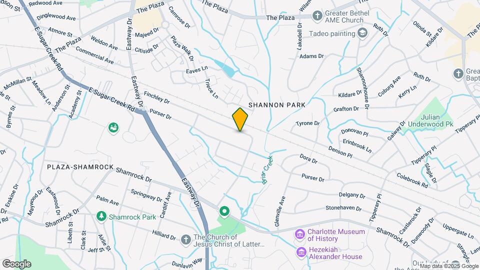 2116 Finchley Dr Map and Location Details